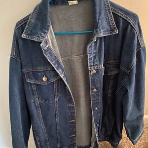 Amazon trucker oversized jean. Excellent condition